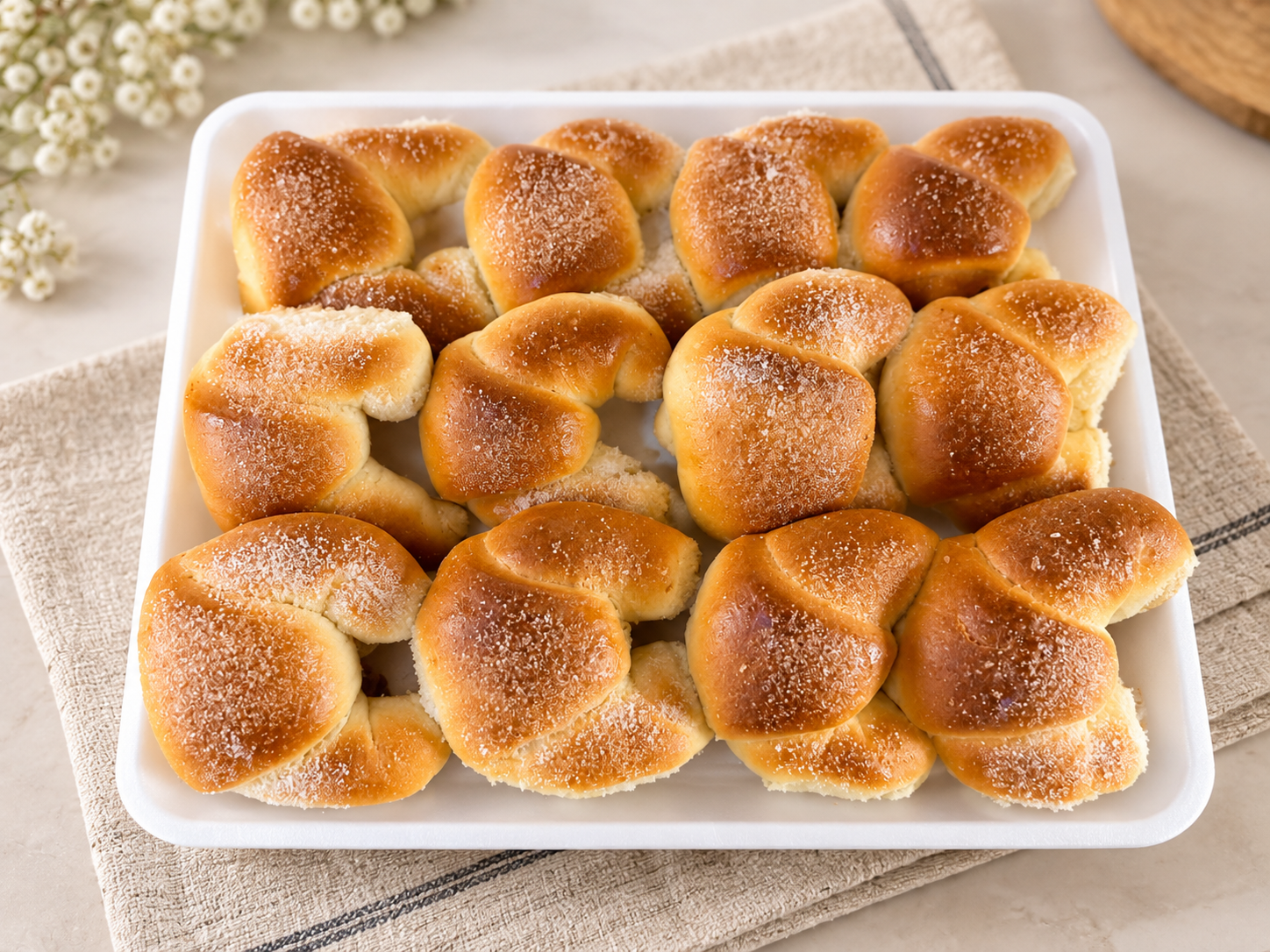 Мини кифлички с мармалад